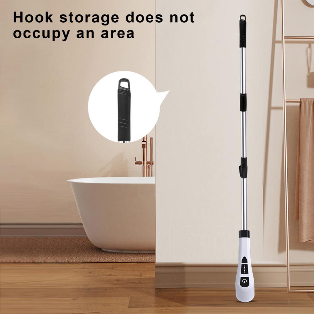 Scrubber Brush Rechargeable Electric Spin Scrubber with 7 Versatile Brush Heads for Tub Tile Floors Wireless Brush for Super