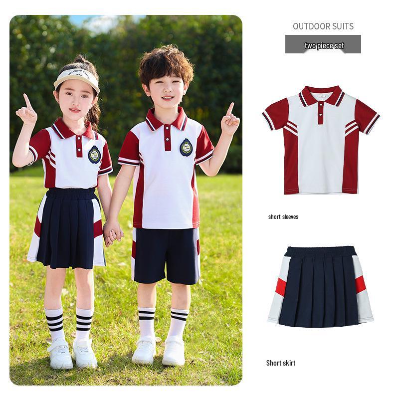 Весенне-осенний комплект школьной формы в академическом стиле из 3 предметов для детского сада для первого класса 130 cm
