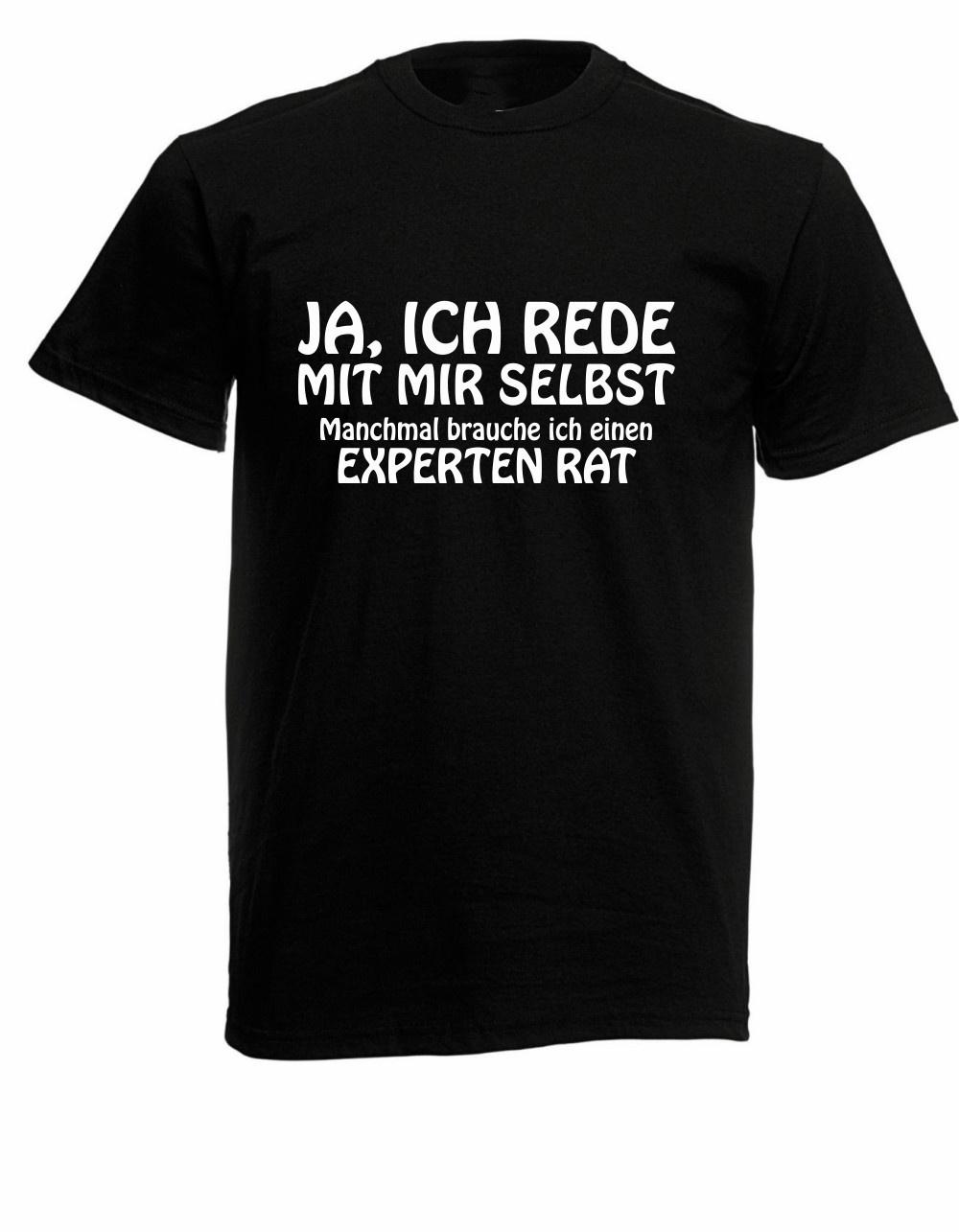 

Футболка унисекс Herren Ja Ich Rede Mit Mir Selbst I Sprüche I Fun I Lustig S