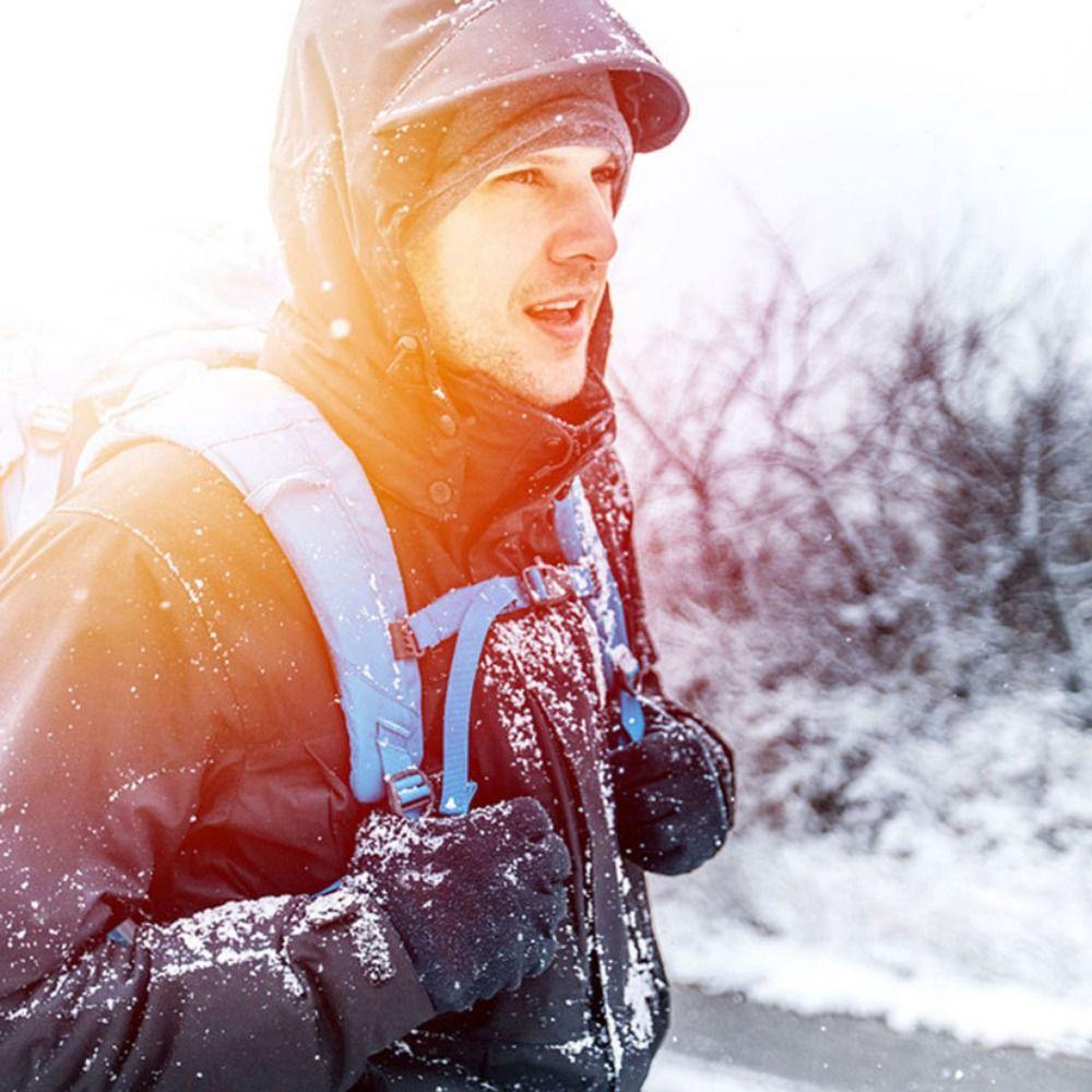 Warm Thin Fleece Gloves Five Finger Cycling Gloves Fashion Full Finger Mittens  Men