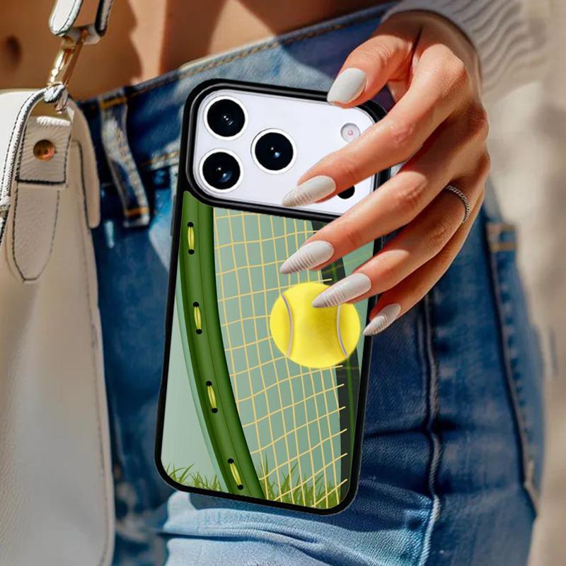 Tennis Ball Sport Phone Case For iPhone 17 Air 14 15 13 12 Max Cover For Apple 16e 11 Pro Max Plus Coque