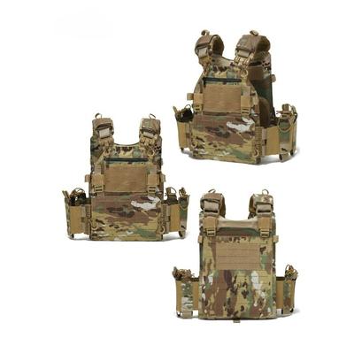 Men's Tactical Vest Multifunctional Outdoor Mountaineering Hunting Wear-resistant Camouflage CS Equipment Men's Training Vest
