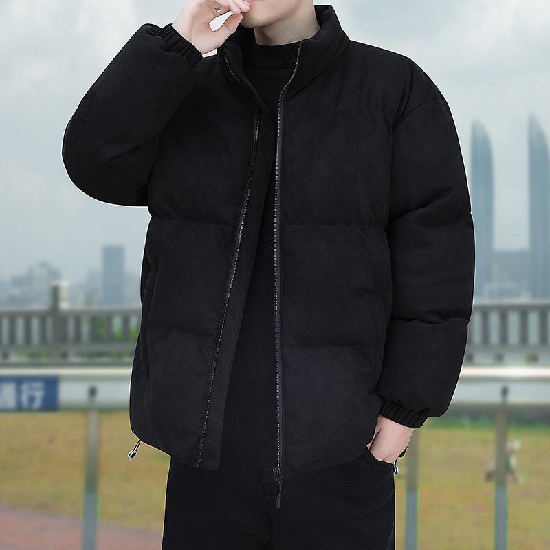 

Новая замшевая куртка с хлопковой подкладкой мужская зимняя трендовая брендовая американская парная куртка с хлопковой подкладкой зимняя куртка утолщенная куртка с хлопковой подкладкой пуховик 3XL чёрный