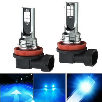 H11 LED Headlight 110W 20000LM Fog Light Bulb Blue Driving 360 Degrees