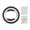 Andoer EF-GFX Camera Lens Adapter Ring Auto Focus Replacement for Canon EF-mount Lens To FujiFilm