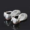 Toddler Girls Sandals Sequins Versatile Children Princess Causal Wedding Single Shoes Fashion Bowknot Kids Dress Single Shoes