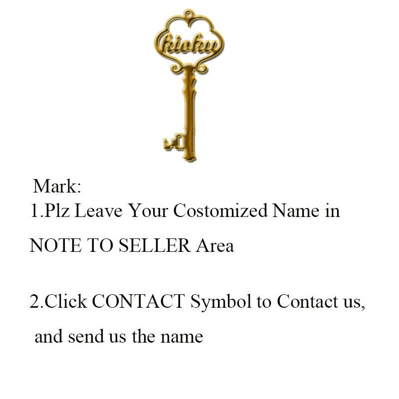 Stainless Steel Necklace Personalized Letter Gold Choker Necklace Pendant Nameplate Gift