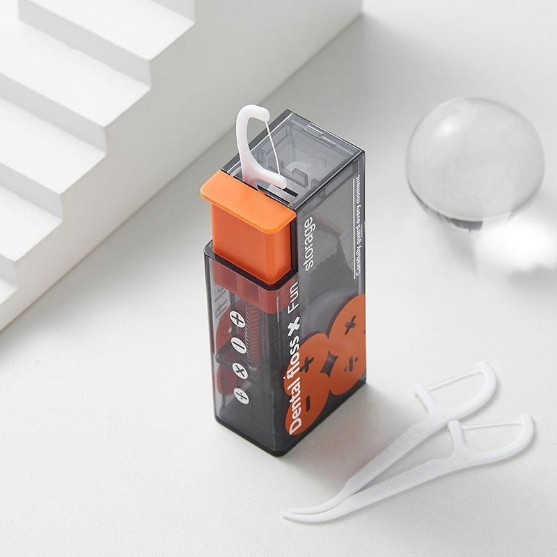 

Коробка для зубной нити Портативная Декомпрессионная Артефакт Автоматический Отскок Может Вмещать 10 Шт. Зубной Нити Ультратонкая Зубная Нитка