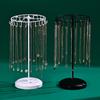 Rotate Jewelry Displays Rack Necklace Jewellery Showcase Stand Household Trinket Storage Shelf Multiple Necklace Display Holder