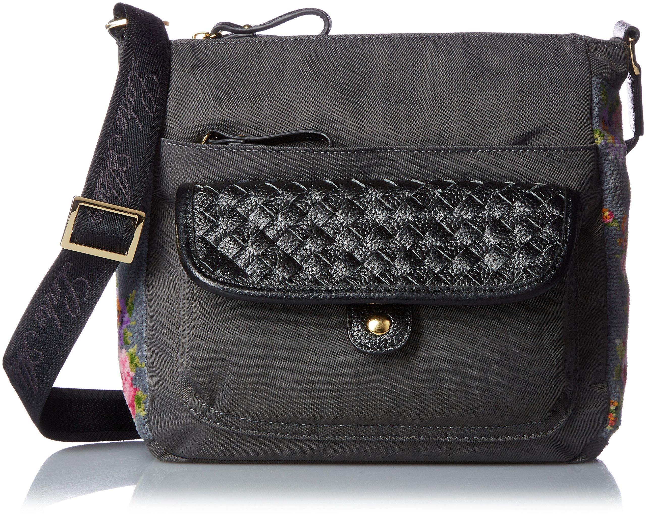 

Leather Mesh Shoulder Lady Marie Dark Gray [Lake Alster] темно-сірий