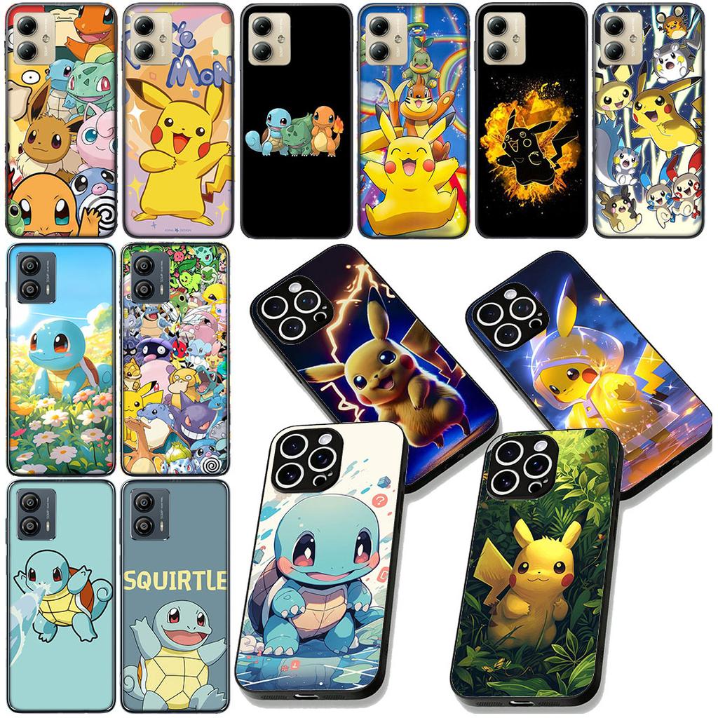 Squirtle P-Pikachus P-Pokemons Phone Cover for Samsung Galaxy A06 A05 A14 A50 A51 A52 A12 A13 A23 A70 A07 A25 A26 A72 A56 Case