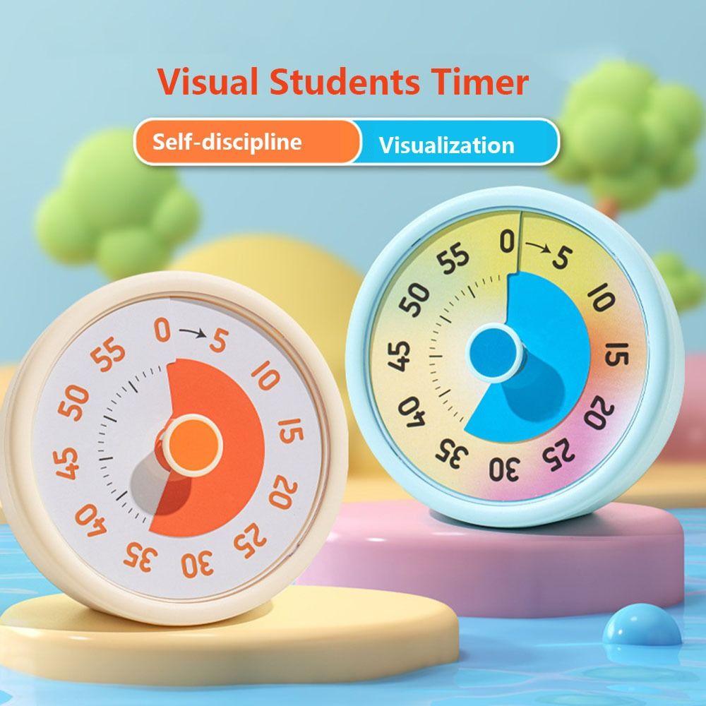 60 Minutes Countdown Timer Time Management Kitchen Timer Cartoon Visual Timer Students Learning