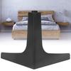 4 Pcs Iron Electroplated Furniture Cabinet Leg for Sofa Bedside Table Coffee Table13 Cm (1.8mm Thick)  Black