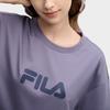 Fila Original Bunt Mode Einfach Klassisch Retro Großes Logo Sport Trendy Lässig Vielseitig Bequem Locker Kurzarm T-Shirt F51U619102FPU