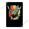 Highland Cow Metal Sign Poster Create Decoration Funny Classic Tin Sign Poster