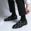 Tassels Print Pattern Patent Leather Loafers Men Fashion Wedding Party Dress Shoes Italian Designer Male Formal Zapatos Hombre