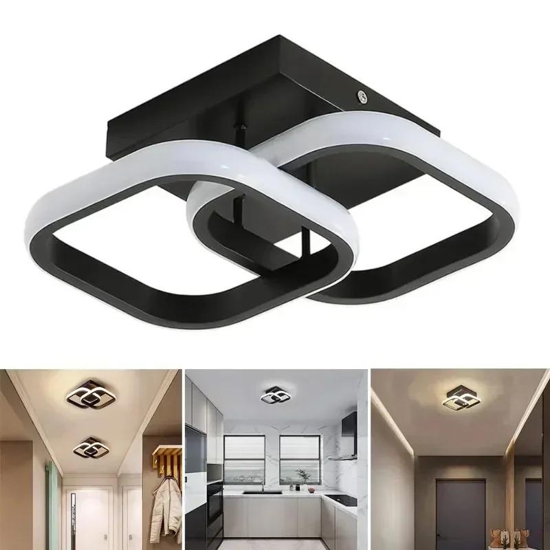 Modern LED Aisle Ceiling Light Chandelier for Corridor Stairs Foyer Balcony Bedroom Bathroom Indoor Home Lighting Fixture Luster