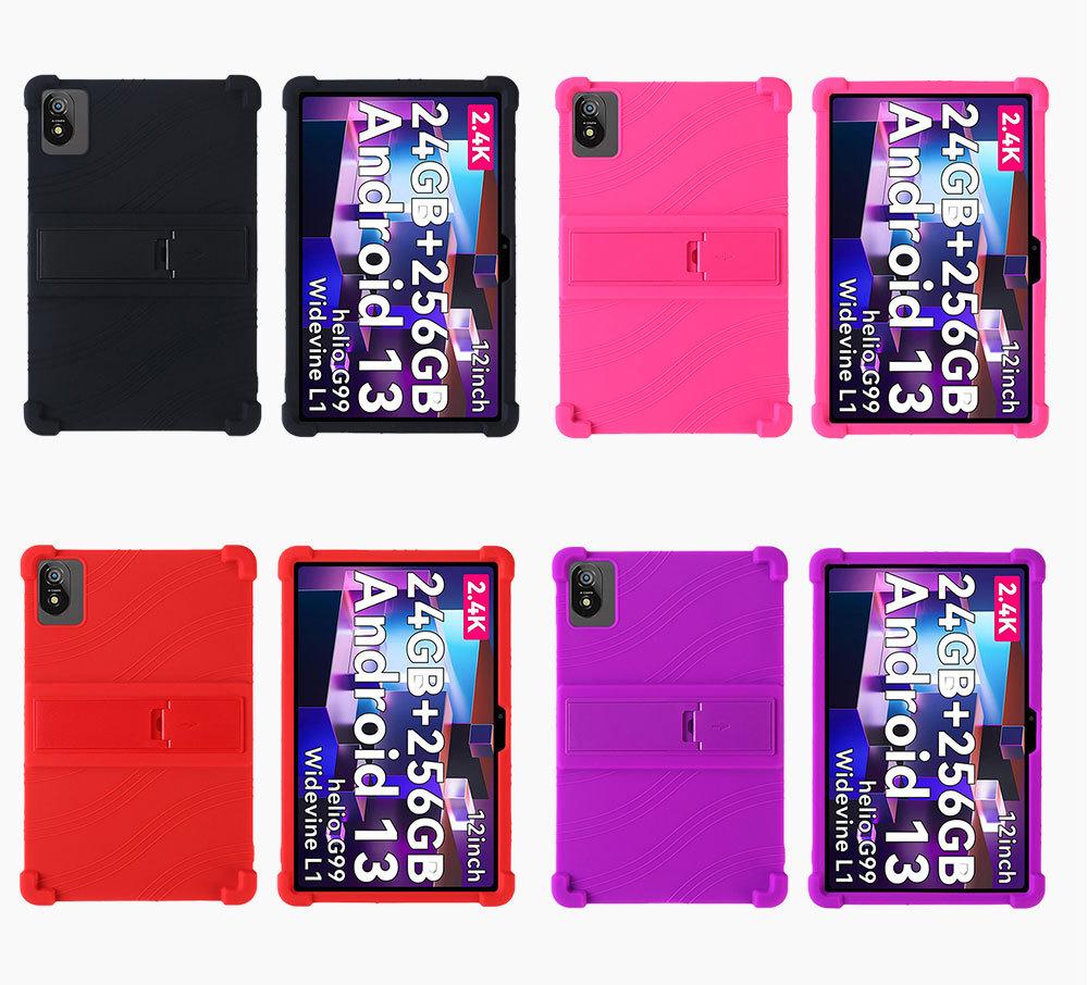 Blackview Tab 18 12" Προστατευτική Θήκη με Σταντ - Σιλικονούχο Κάλυμμα Αντικραδασμικό