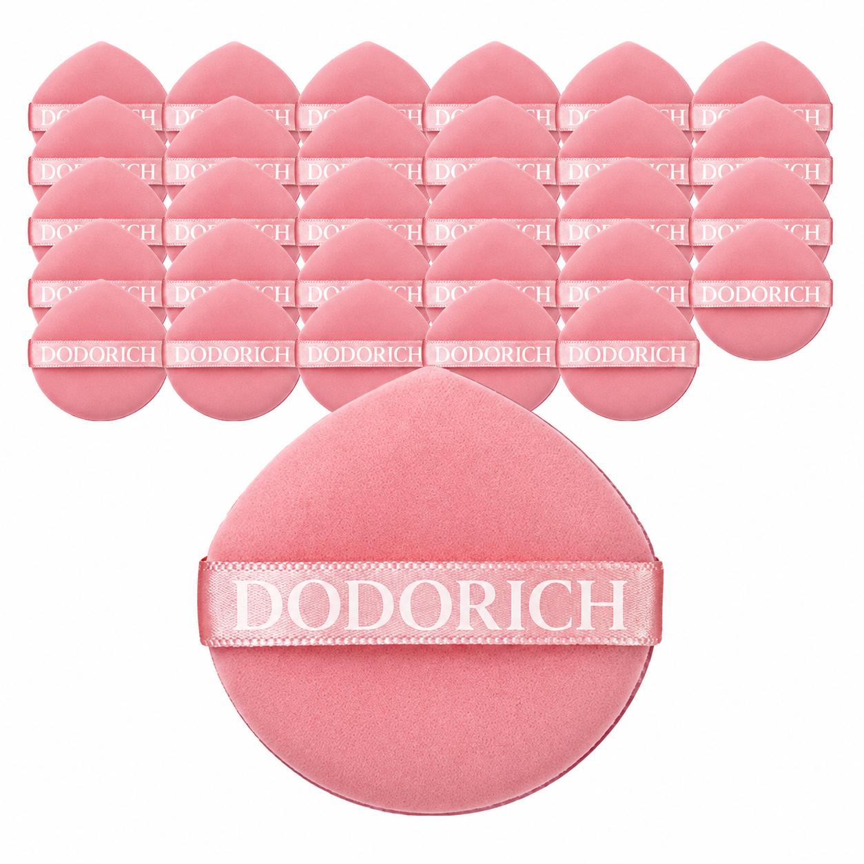 DODORICH Water Drop Cushion Puff Makeup Sponge Strawberry Edition 90pcs