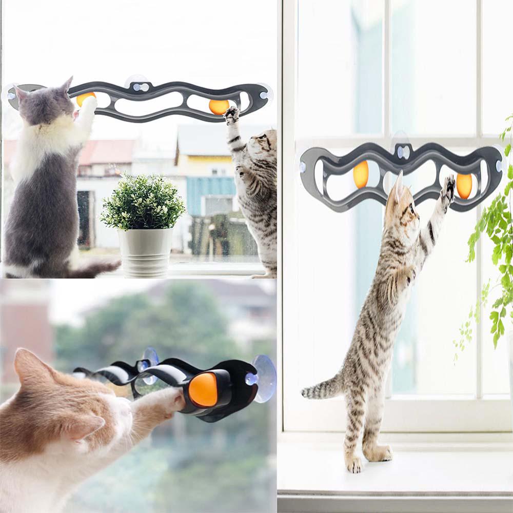 cat window toy