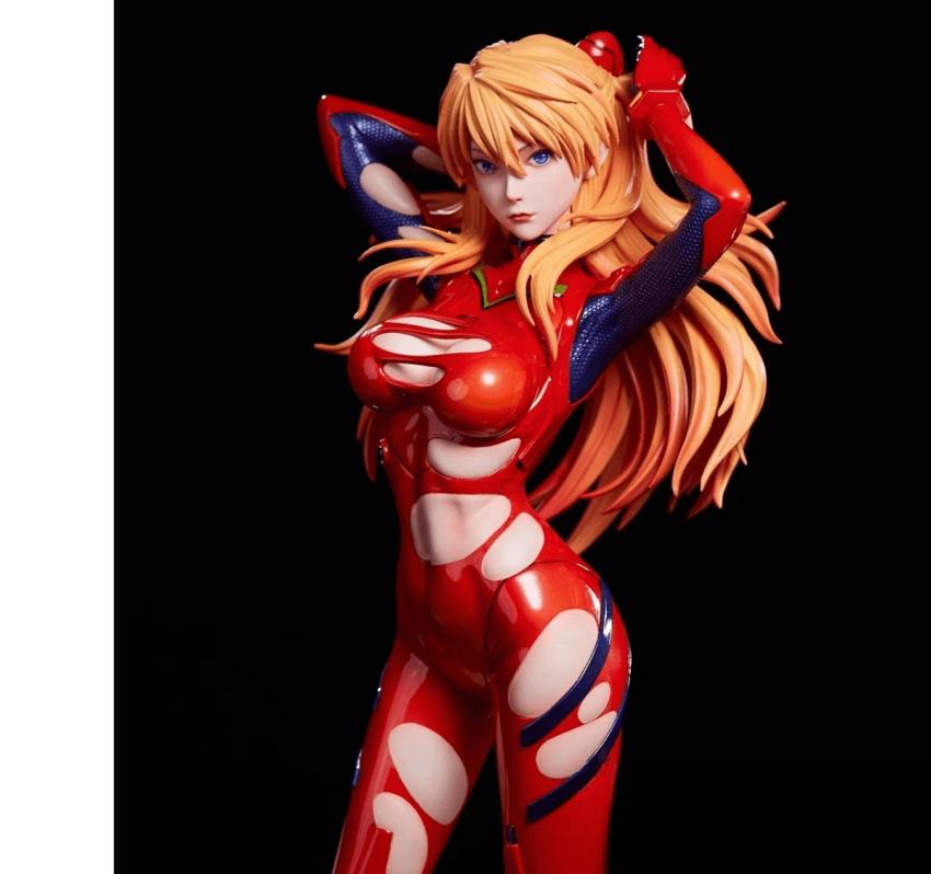 30CM NEON GENESIS EVANGELION Asuka Langley Soryu Ayanami Rei girl figure PVC Action Collectible Anime Model Adult doll Toys Gift