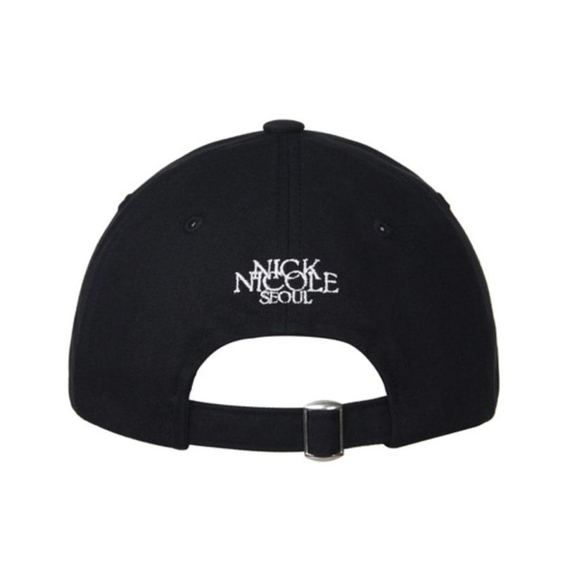 NICK&NICOLE MINI SCHMETTERLING BLINK BASECAP_schwarz weiß