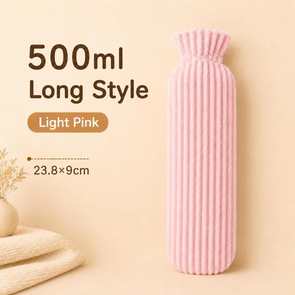 Extra Long Long Hot Water Bottle 500ml/1000ml/2500ml Warm Compress Heater  Winter Hand Warmer