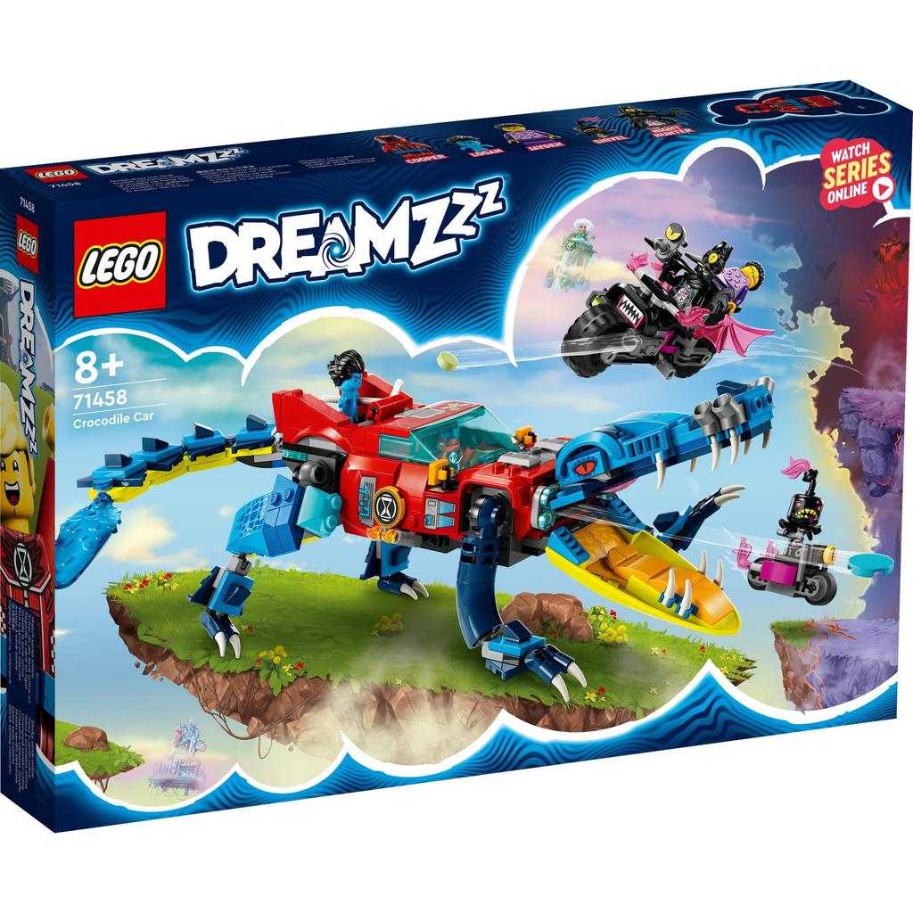 LEGO Dreams Crocodile Vehicle Toy Present Birthday Block Christmas Boys Girls Children 8 Years Old 9 Years Old 10 Years Old Elementary School Pretend