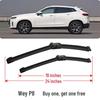 Wey VV5 VV6 P8 Frameless Front Wiper Blade & Quiet Rear Wiper Accessory