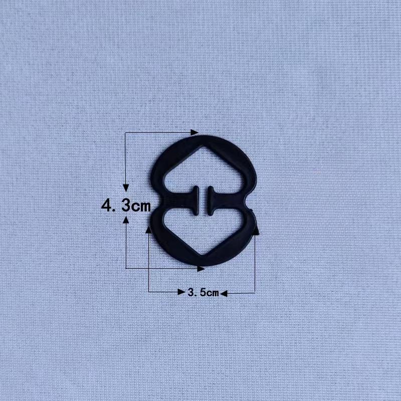 

Невидимый бюстгальтер с нескользящей пряжкой, бретели, аксессуары для нижнего белья, перекрестное скольжение, невидимый фиксатор, различные формы зажимов one size