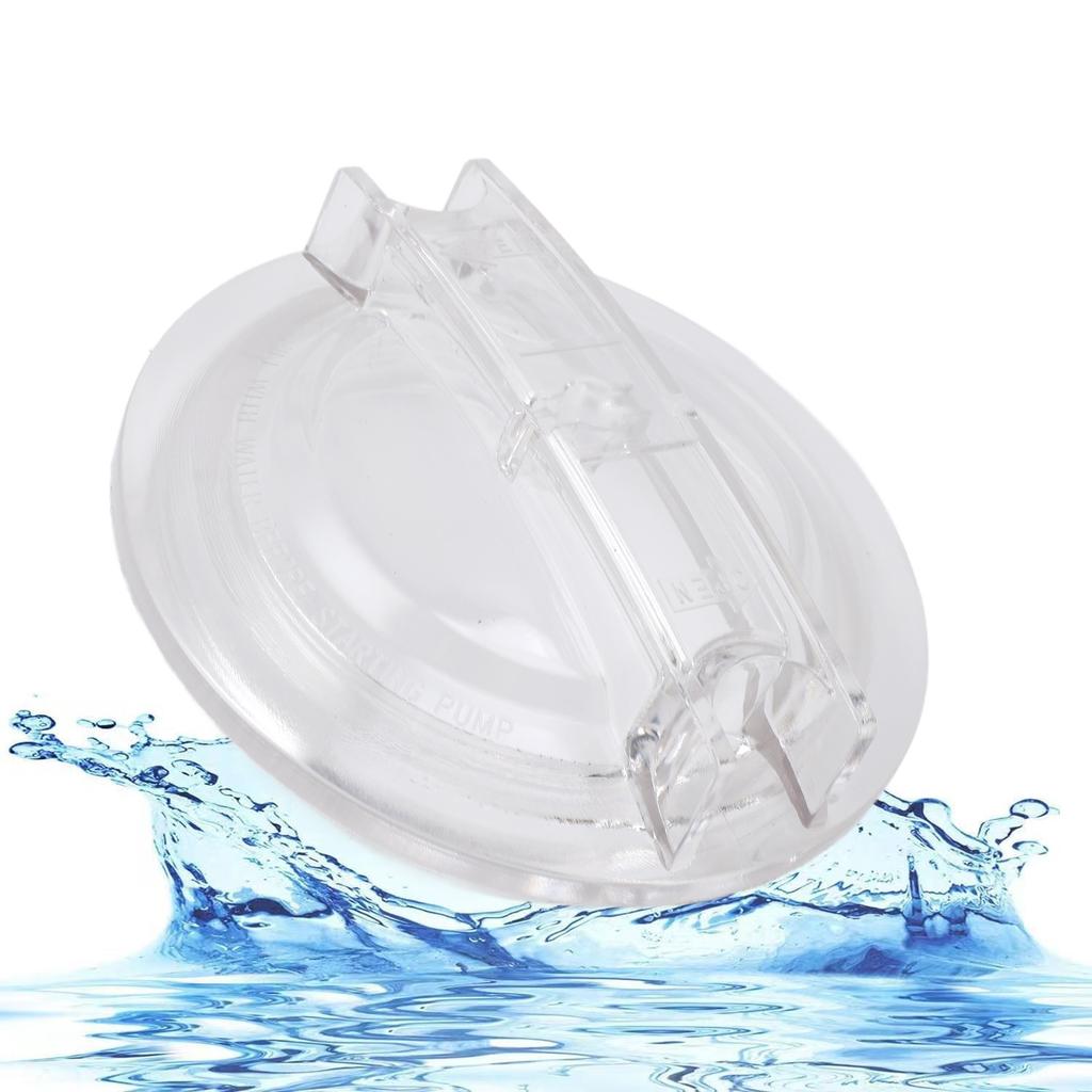 Pool Pump Lid, Acrylic SPX3100D Pool Pump Lid, Transparent Acrylic Replacement, No Leakage, Threaded Strainer Lid Cover