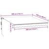 VidaXL Auvent rétractable automatique marron 300x250 cm 3215375