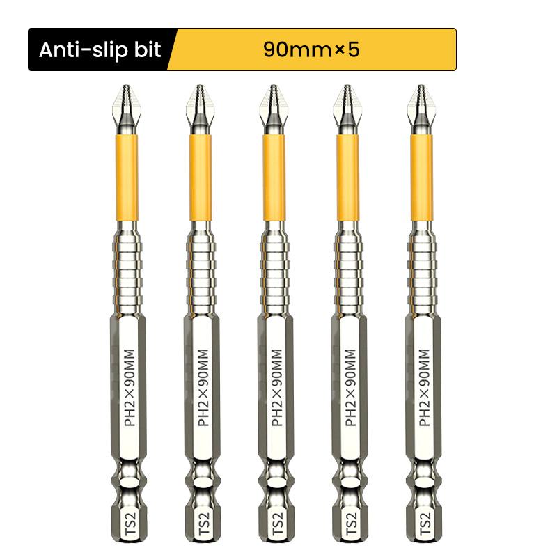 Non-slip High Hardness and Strong Magnetic Bit PH25/50/65/70/90/150mm Cross High Hardness Hand Tool Electric Drill Bit Screw