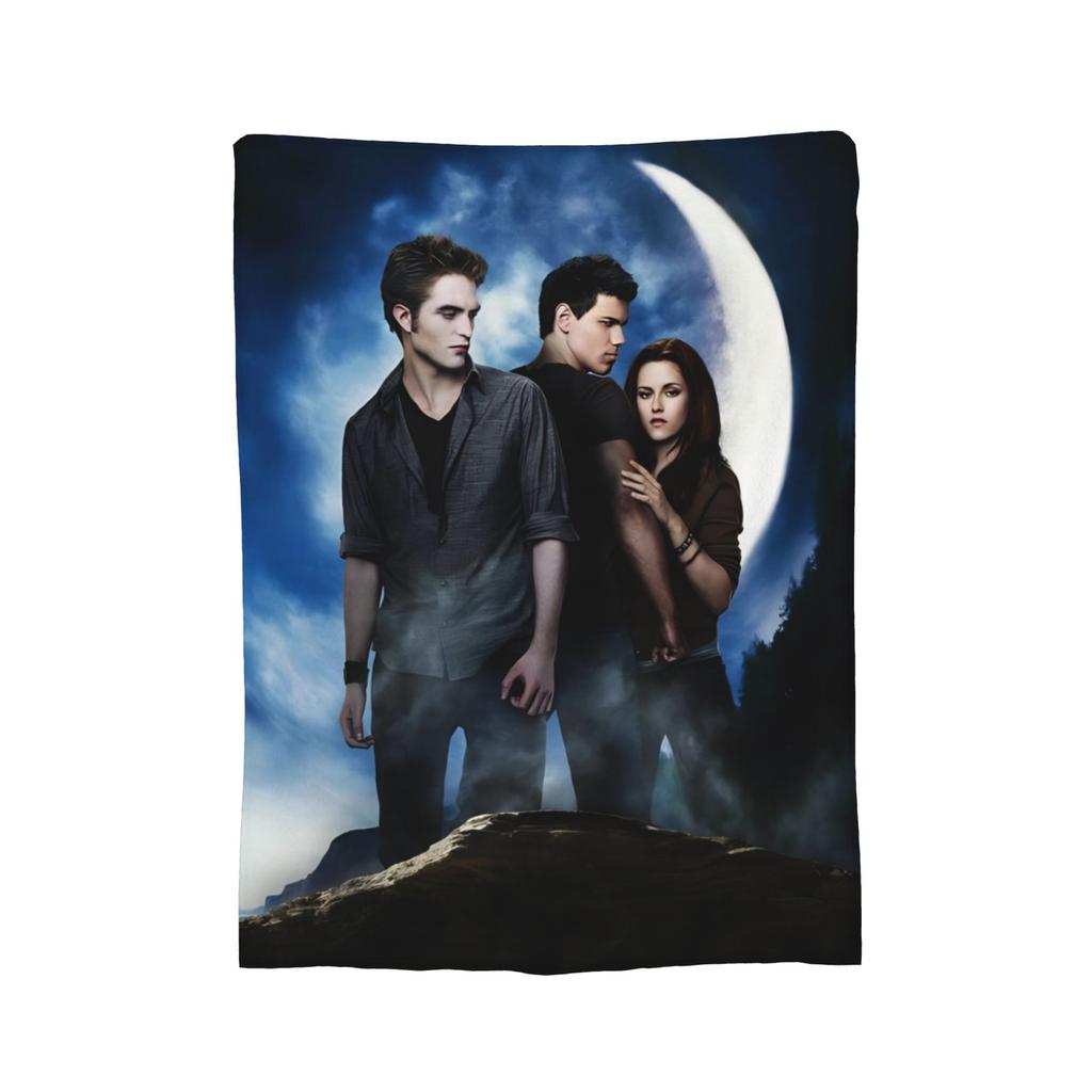 Twilight Meme Blanket Cover Movie Wool Throw Blanket Summer Air Conditioning Decoration Lightweight Bedspreads,