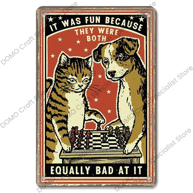 Pet Dog Dachshund Plaques Vintage Metal Plate Drink Coffee Wine Read Book Metal Tin Signs Wall Decor for Bar Pet Shop House