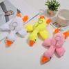 20Cm Cartoon Goose Plush Keychain Goose Pendant Plush Toys For Women Girls Boys Toy Doll Bag Accessories Car Keyring Gifts
