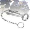 With Chain Cattle Nose Pliers Stainless Steel Livestock Nose Pliers  Veterinary Use