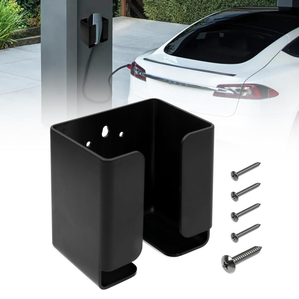 Jeyaic Advanced EV Charger Control Box Holder | Wall Mount for J1772 and Tesla