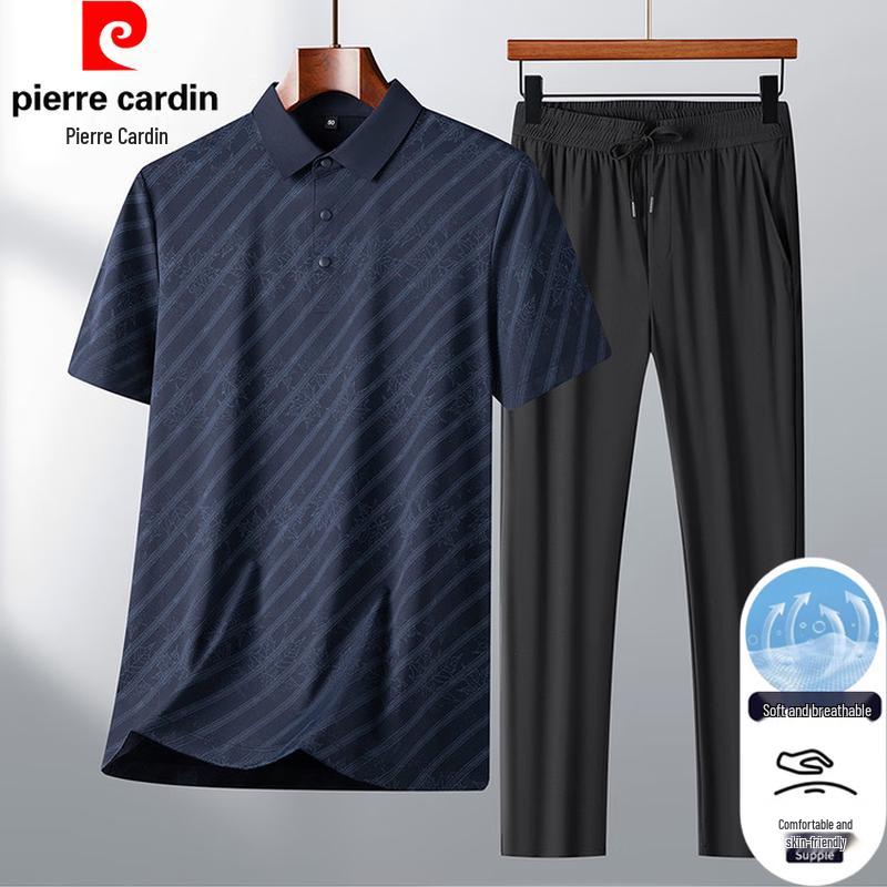 Pierre Cardin Men s Summer Solid Polo Set 2XL