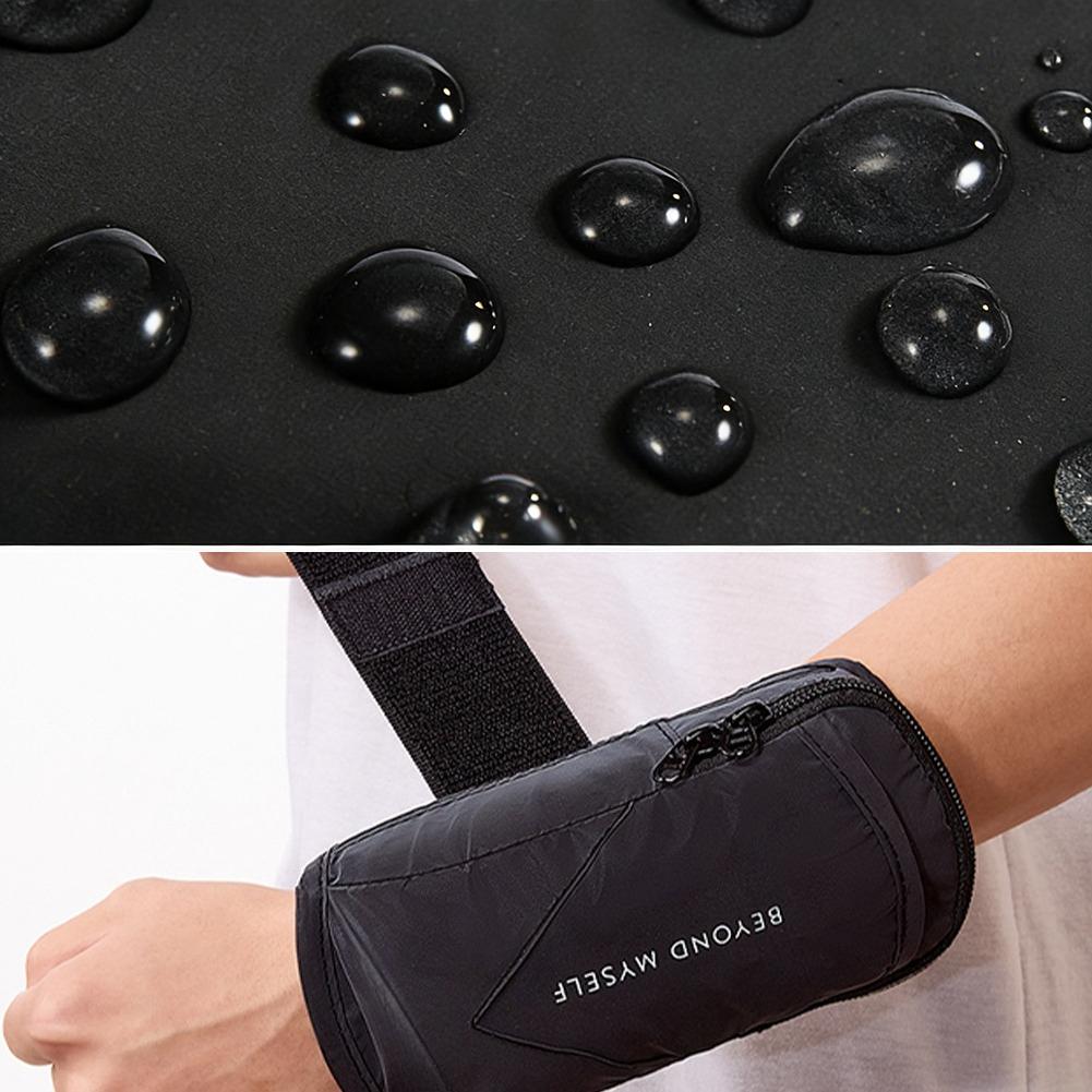 Multifunctional Running Armband Waterproof and Sweat-Resistant Mobile Phone Storage Pouch Reflective Design for Night Running