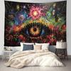 VIKAMA Magische Böhmische Wandbehang Kunst Dekoration Wandteppich Wohnzimmer Schlafzimmer Atmosphäre Dekoration Heimdekoration