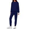 Women's Two-piece Casual Suit, Color -lined Suit, Sweatpants With Pockets