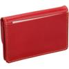 Whitehouse Cox S1751 Buttoned Business Card Red Holder, Leather, Men's