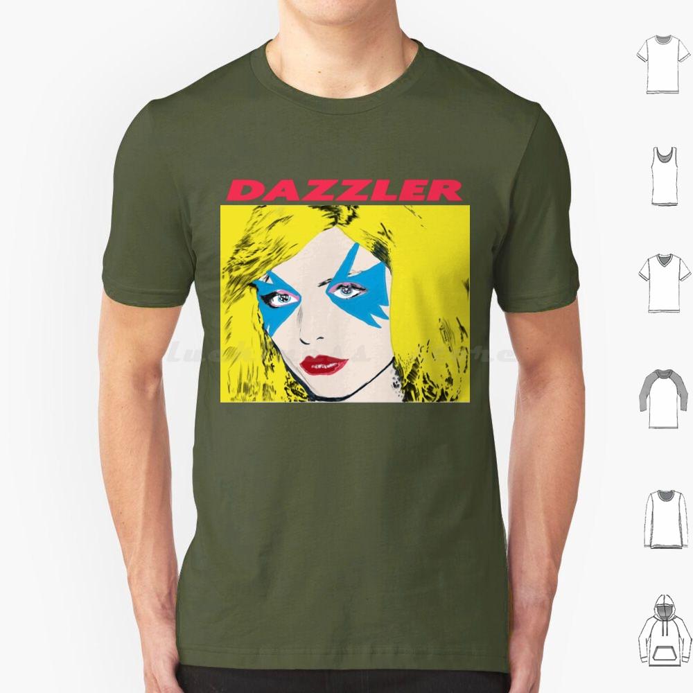 Dazzler T Shirt Big Size 100 Cotton Superhero Pop Star Star Album Cover Mash Up Pulp2pixel Mutant Dazzler X Men 1980 S