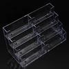 Transparent Name Card Display Stand Display Holder Business Card Storage Box  Office Supplies