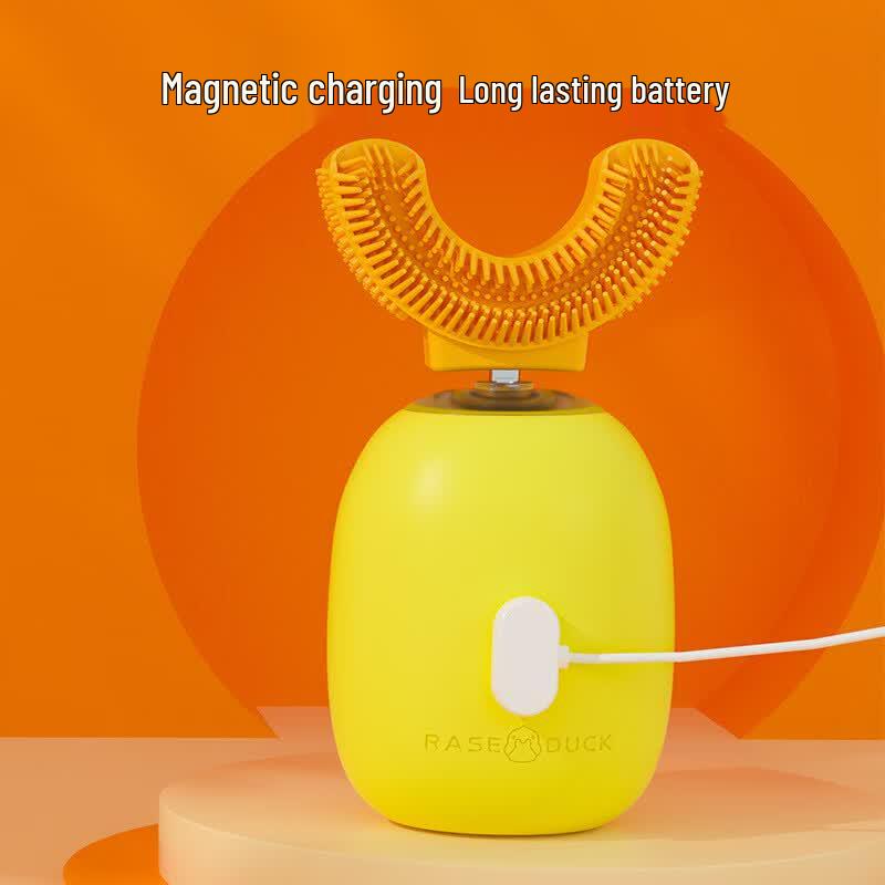 Little Yellow Duck Kids U-shaped Electric Toothbrush CN plug (adapter included)