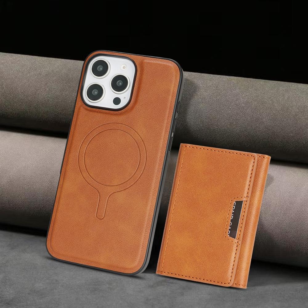 2 in 1 Detachable Magsafe Case for IPhone 17 Air 16 Promax15 Plus 14 Pro 13 Pro Max 12 Magnetic 7 Card Slots Holder Phone Cover