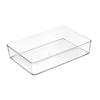 Drawer Storage Box Small Box for Separation and Organization Transparent PET Plastic Division Magic Tool