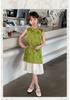 2026 new western-style thin style girls' and little girls' improved cheongsam summer new Chinese Hanfu Chinese style dress