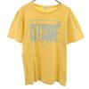 Kitsune' Tee Made in Portugal Short sleeve T-shirt L yellow Men's Used